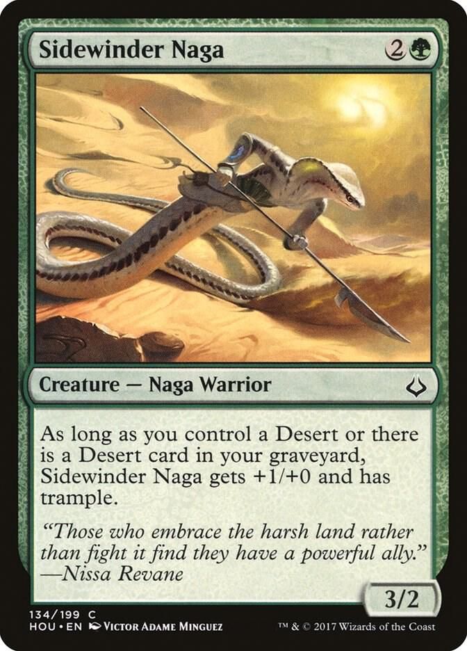 Sidewinder Naga 134/199 - Hour of Devastation (HOU)