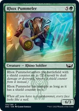 Rhox Pummeler 155/281 - Streets of New Capenna (SNC) (Español)