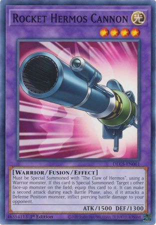 Rocket Hermos Cannon - DLCS-EN061 - Common 1st Edition Dragons of Legend The Complete Series 1st Edition Singles (espanol)