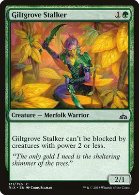 Giltgrove Stalker  131/196 - Rivals of Ixalan (RIX) (Español)