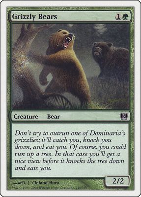 Grizzly Bears 246/350 - 9th Edition (9ED)