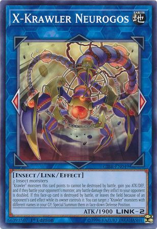 X-Krawler Neurogos - CIBR-EN049 - Common 1st Edition Circuit Break 1st Edition Singles