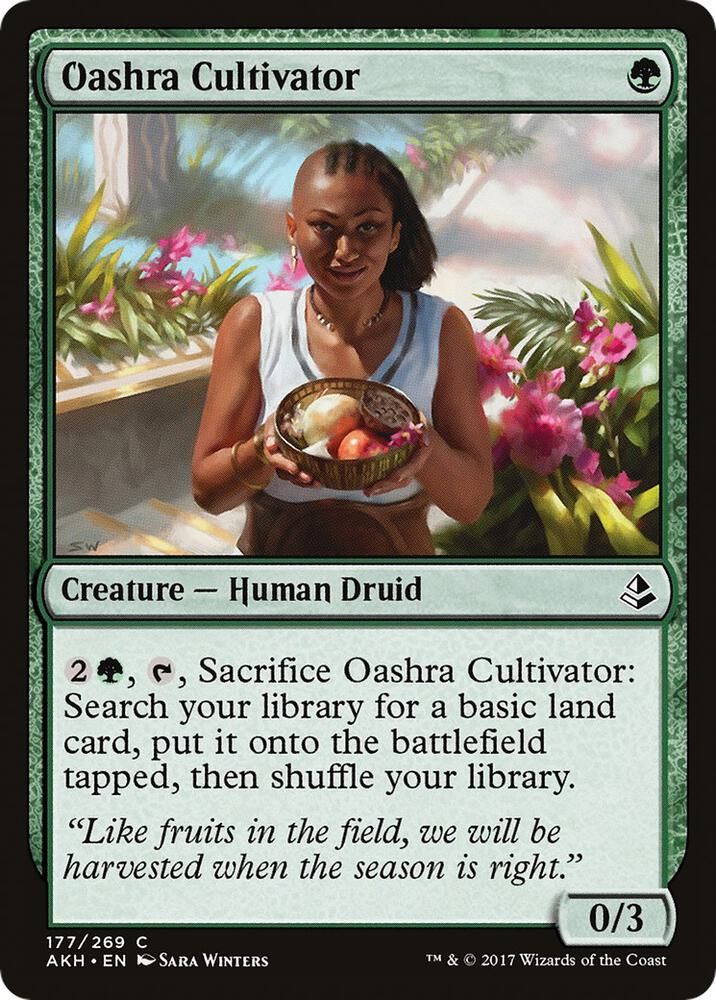 Oashra Cultivator 177/269 - Amonkhet (AKH) (Español)