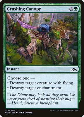 Crushing Canopy 129/259 - Guilds of Ravnica (GRN)