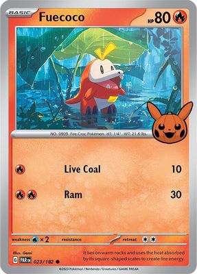 Fuecoco - Trick or Trade BOOster Bundle 2024 (TTBB24)