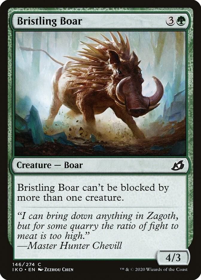 Bristling Boar 146/274 - Ikoria: Lair of Behemoths (IKO)
