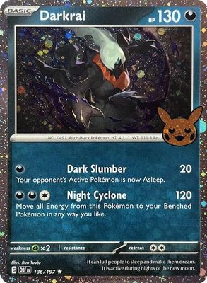 Darkrai (Cosmos Holo) - Trick or Trade BOOster Bundle 2024 (TTBB24)