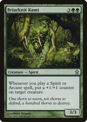 Briarknit Kami 124/165 - Saviors of Kamigawa (SOK)