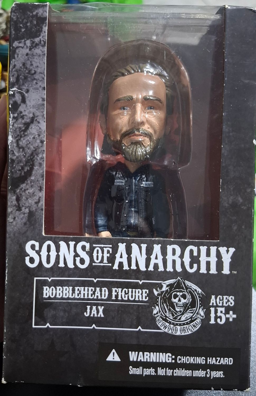 BAF1 Sons of Anarchy Figura Bobblehead Jax Figura Mezco