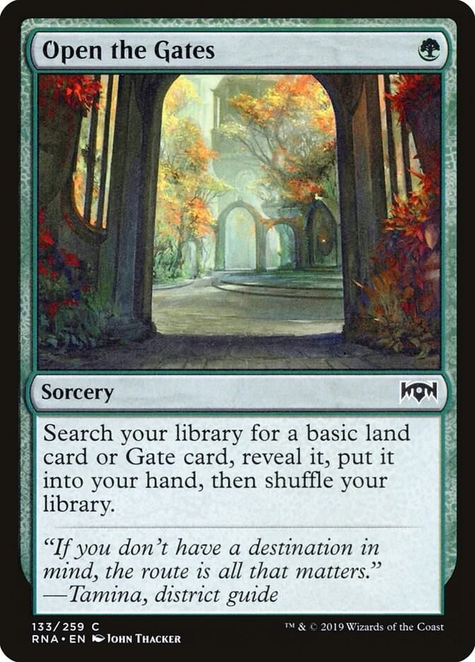 Open the Gates 133/259 - Ravnica Allegiance (RNA)