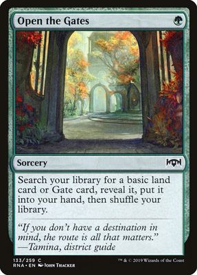 Open the Gates 133/259 - Ravnica Allegiance (RNA)