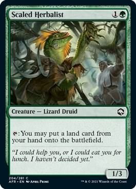 Scaled Herbalist 204/281 - Adventures in the Forgotten Realms (AFR)