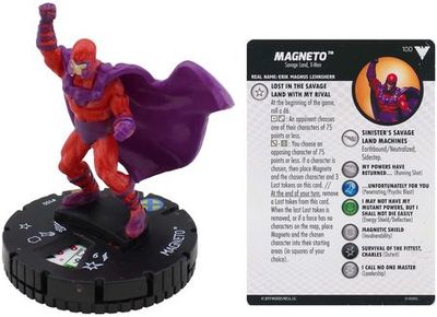 Magneto #100 Organized Play Kit X-Men The Dark Phoenix Marvel Heroclix Heroclix WizKids Promos