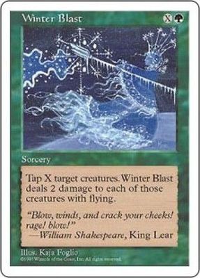 Winter Blast MTG 5th Edition (Magic Cards) Singles (Español)