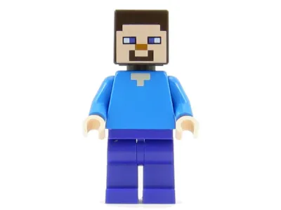 SH8 Steve Figura Lego Mini Figura Minecraft Figura