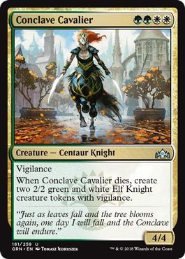 Conclave Cavalier 161/259 - Guilds of Ravnica Singles