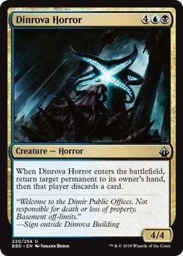 Dinrova Horror 220/254 - Battlebond Singles
