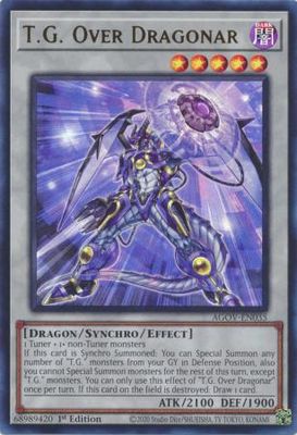 T.G. Over Dragonar - AGOV-EN035 - Ultra Rare 1st Edition Age of Overlord 1st Edition Singles