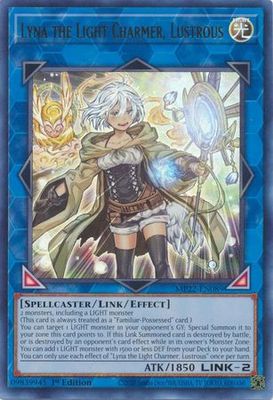 Lyna the Light Charmer, Lustrous - MP22-EN089 - Ultra Rare 1st Edition 2022 Mega-Tin: Pharaoh&#39;s Gods 1st Edition Singles