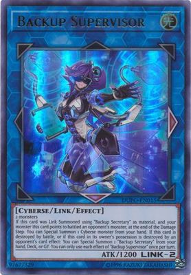 Backup Supervisor - DUPO-EN015 - Ultra Rare Unlimited Duel Power Unlimited Singles