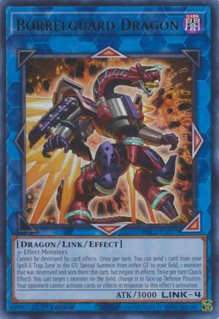 Borrelguard Dragon - BLC1-EN019 - Ultra Rare 1st Edition Battles of Legend: Chapter 1 1st Edition Singles