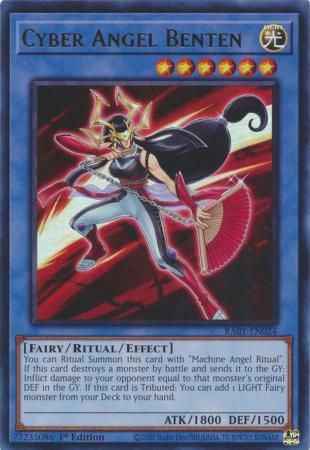 Cyber Angel Benten - RA01-EN024 - Ultra Rare 25th Anniversary Rarity Collection Singles