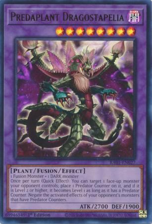 Predaplant Dragostapelia - RA01-EN027 - Ultra Rare 25th Anniversary Rarity Collection Singles