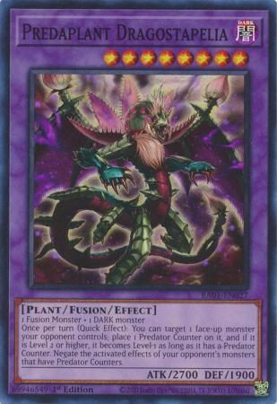 Predaplant Dragostapelia - RA01-EN027 - Super Rare 25th Anniversary Rarity Collection Singles
