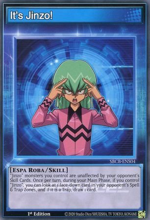 It&#39;s Jinzo! - SBCB-ENS04 - Common 1st Edition Speed Duel Battle City Box 1st Edition Singles