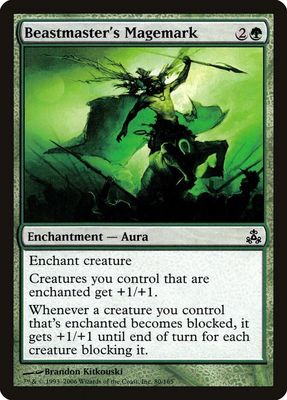Beastmaster&#39;s Magemark 80/165 - Guildpact (GPT)