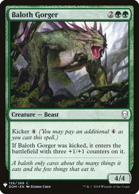 Baloth Gorger 156/269 - The List Reprints (LIST) (Español)