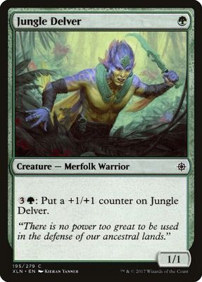 Jungle Delver 195/279 - Ixalan (XLN) (Español)