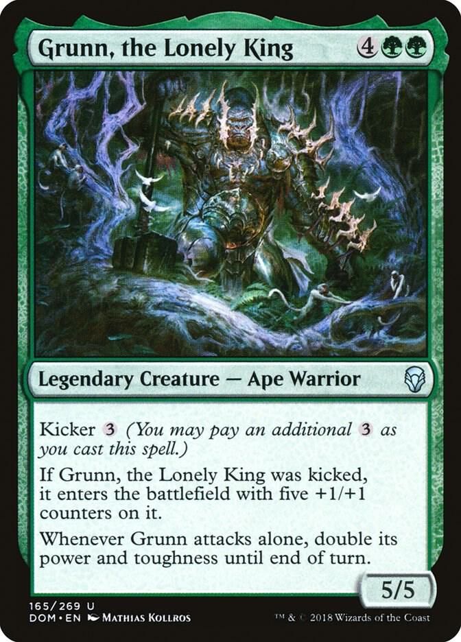 Grunn, the Lonely King 165/269 - Dominaria (DOM) (Español)