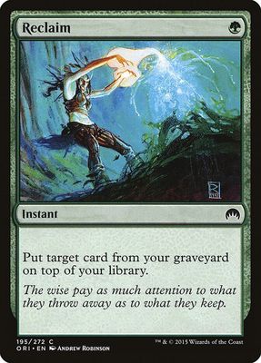 Reclaim 195/272 - Magic Origins (ORI)
