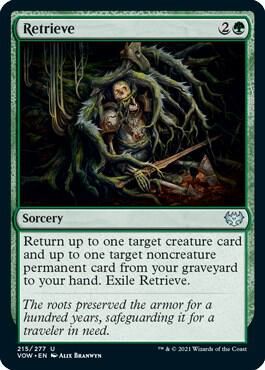 Retrieve 215/277 - Innistrad: Crimson Vow (VOW) (Español)