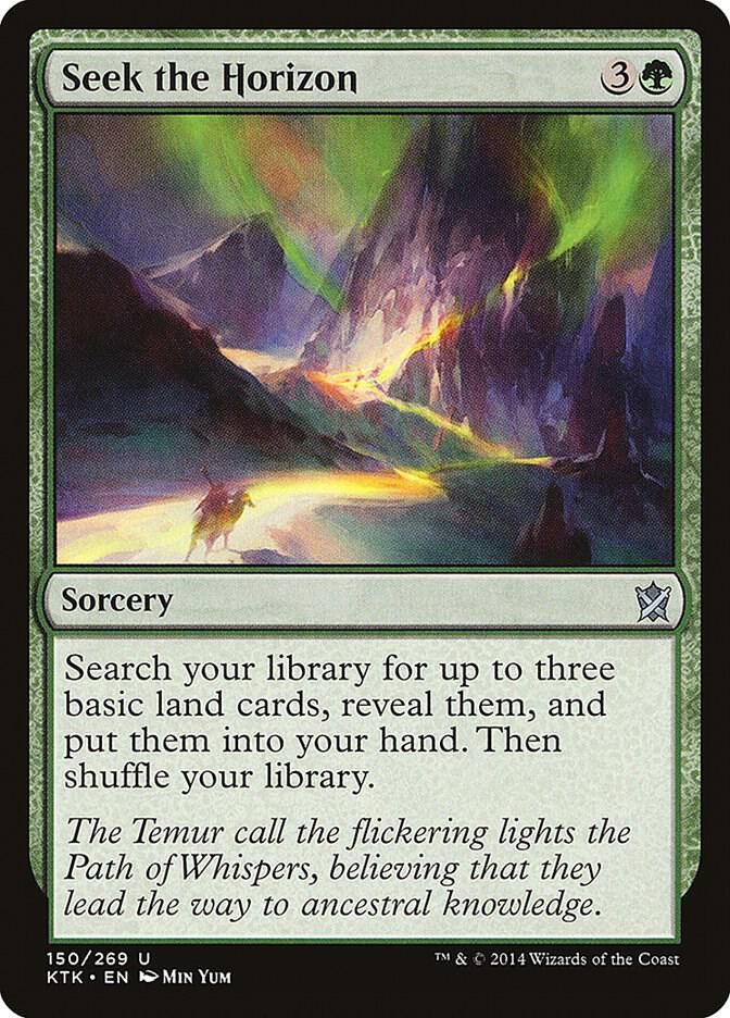 Seek the Horizon 150/269 - Khans of Tarkir (KTK) (Español)