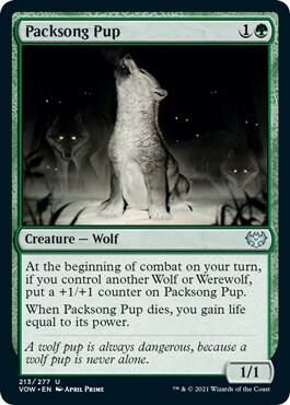 Packsong Pup 213/277 - Innistrad: Crimson Vow (VOW) (Español)
