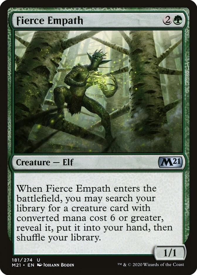 Fierce Empath 181/274 - Core Set 2021 (M21) (Español)