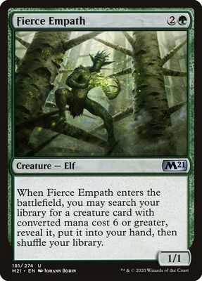Fierce Empath 181/274 - Core Set 2021 (M21)