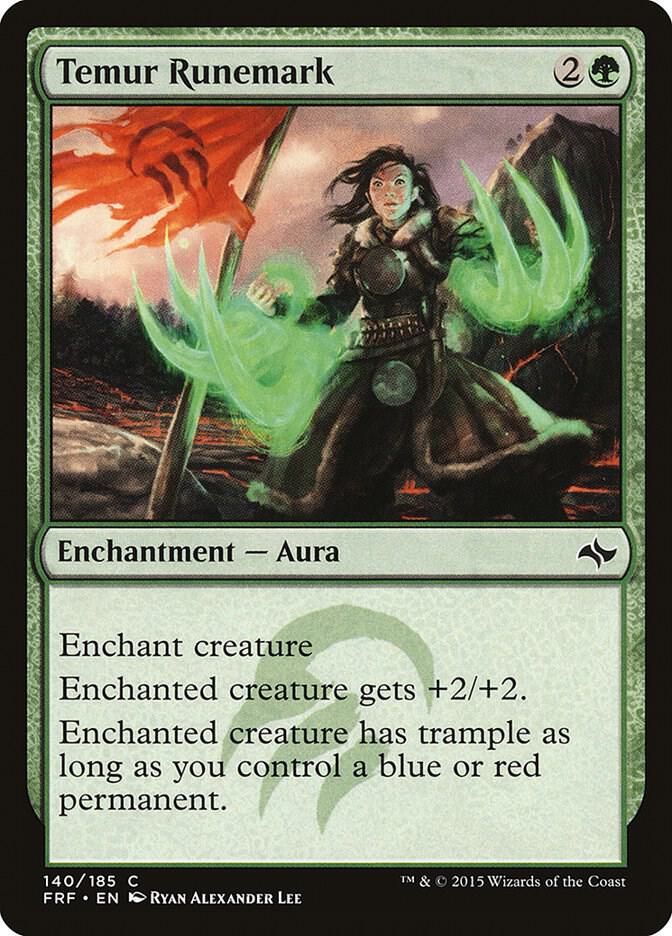 Temur Runemark 140/185 - Fate Reforged (FRF)