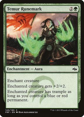Temur Runemark 140/185 - Fate Reforged (FRF)