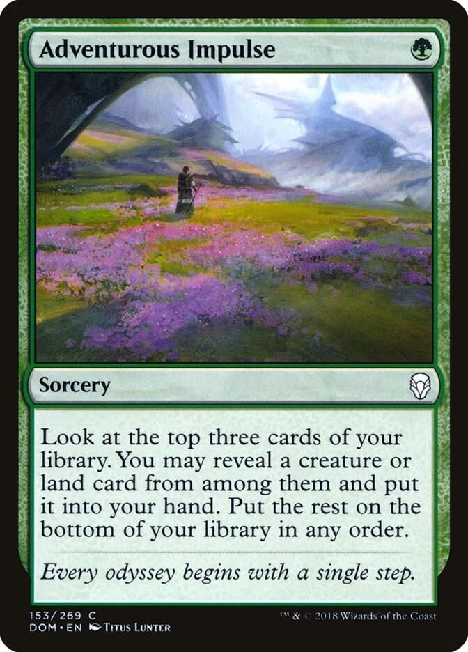 Adventurous Impulse 153/269 - Dominaria (DOM) (Español)