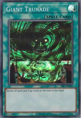 Giant Trunade - SRL-EN048 - Super Rare Unlimited (25th Reprint) Spell Ruler 25th Anniversary Singles