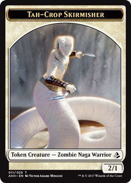 Token - Tah-Crop Skirmisher 011 - AKH Amonkhet Singles (Español)