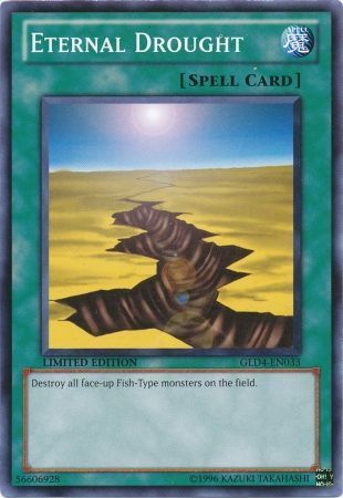 Eternal Drought - GLD4-EN033 - Common Gold Series 4: Pyramid Edition [GLD4]