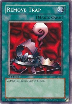Remove Trap - SDJ-034 - Common 1st Edition Starter Deck: Joey [SDJ] 1st Edition Singles