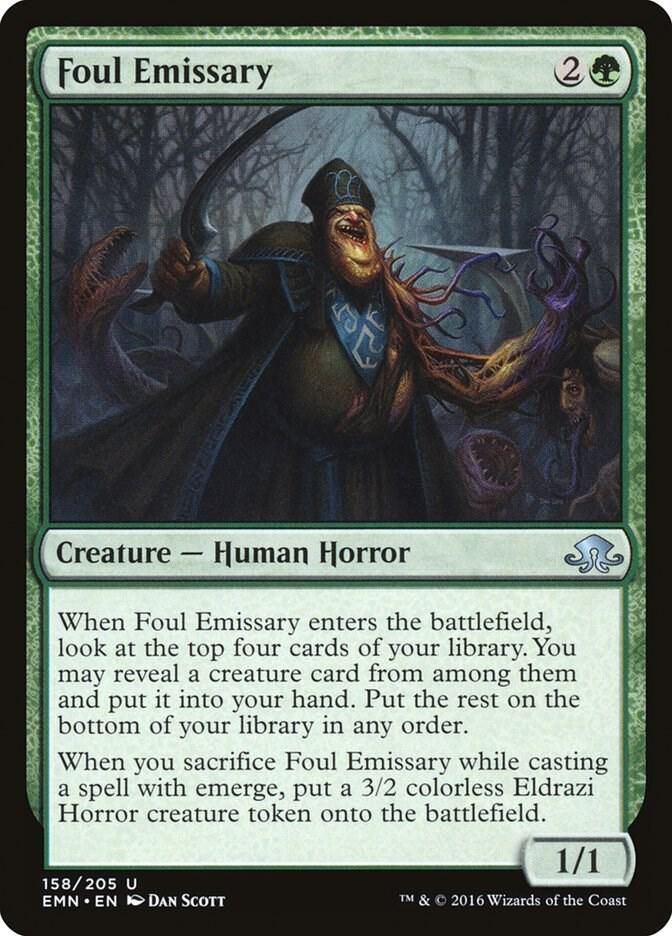 Foul Emissary 158/205 - Eldritch Moon (EMN) (Español)