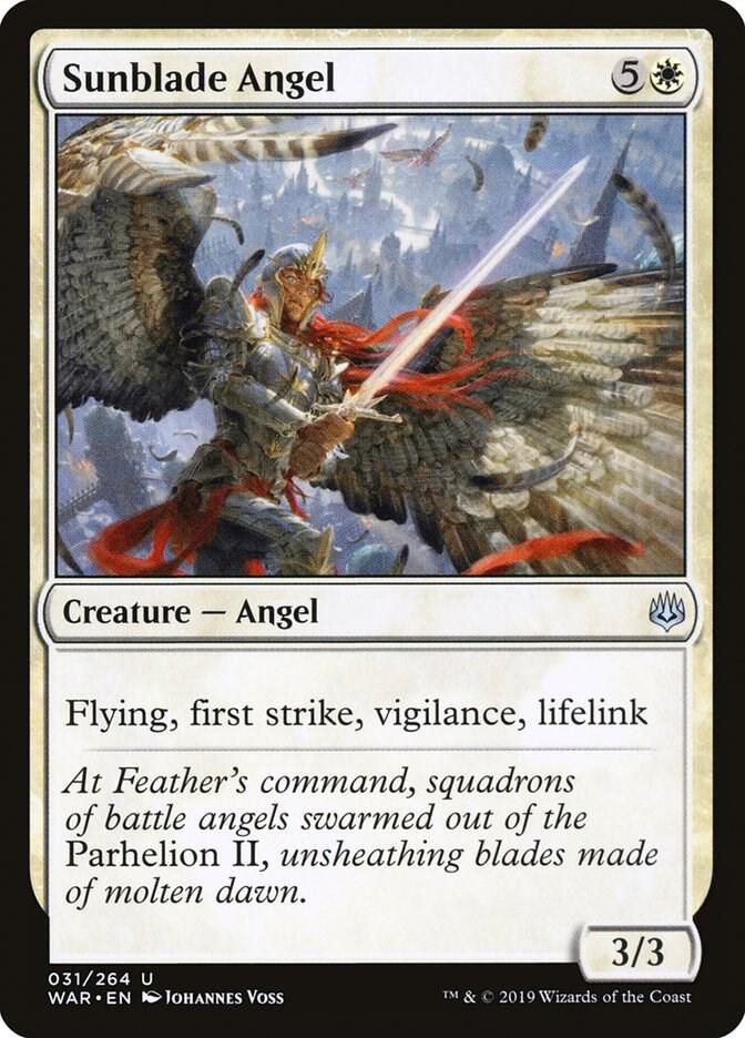 Sunblade Angel 031/264 - War of the Spark (WAR) (Español)