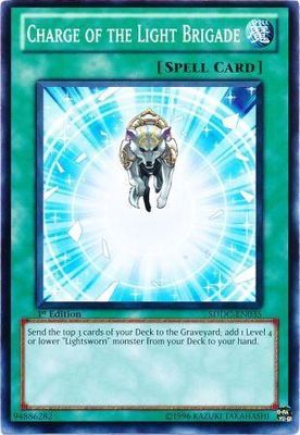 Charge of the Light Brigade - SDDC-EN035 - Common 1st Edition Structure Deck: Dragons Collide 1st Edition Singles