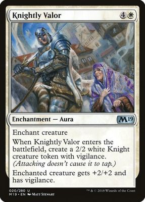Knightly Valor  020/280 - Core Set 2019 (M19)
